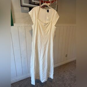 GAP Women's White Maxi Dress
